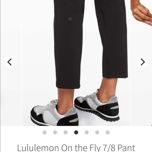 Lululemon Athletica Black on the fly woven Pants - Picture 9 of 11
